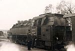 BR 86 in Rothenburg 1950er Jahre (Quelle: Rank)